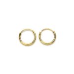 Aros en Plata de Ley y Baño de Oro (1,2mm de grosor) - Imagen 2