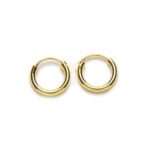Aros en Plata de Ley y Baño de Oro (2mm de grosor) - Imagen 3