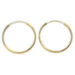 Aros en Plata de Ley y Baño de Oro (1,2mm de grosor) - Imagen 7