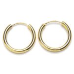 Aros en Plata de Ley y Baño de Oro (2mm de grosor) - Imagen 8