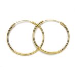 Aros en Plata de Ley y Baño de Oro (2mm de grosor) - Imagen 10