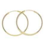 Aros en Plata de Ley y Baño de Oro (2mm de grosor) - Imagen 9