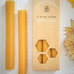 Pack 3 Velas de Miel "Cera de abeja"