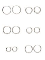Aros en Plata de Ley (2mm grosor)