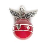 Llamador de Ángel en Plata de Ley (Corazón-15mm) - Imagen 4