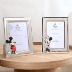 Marco de fotos plateado Disney (Mickey o Minnie a elegir)