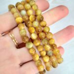 Pulsera Ojo de Tigre Amarillo (6mm)