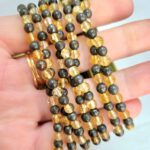 Pulsera Imán del Éxito (Citrino + Pirita) 4mm