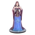 Hechicera con Bola de Cristal y Dragón "Anne Stokes" - Imagen 2