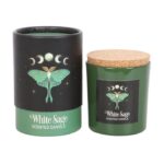 Vela de salvia blanca Mariposa Lunar - Imagen 2