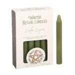 Pack 12 Velas Ritual Invierno con aroma a cedro y pino - Imagen 2