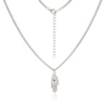 Cadena Hamsa en Plata de Ley «Colección Rebel»