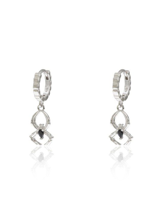 pendientes-coleccion-rebel-arana Pendientes Araña en Plata de Ley - Imagen 1