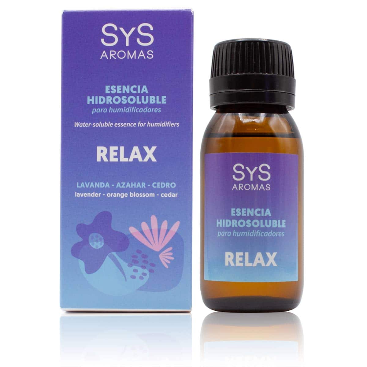 11222-Esencia-Hidrosoluble-Relajante-50-ml-Humidificador-SYS-Aromas Esencia Relax 50ml - Imagen 1