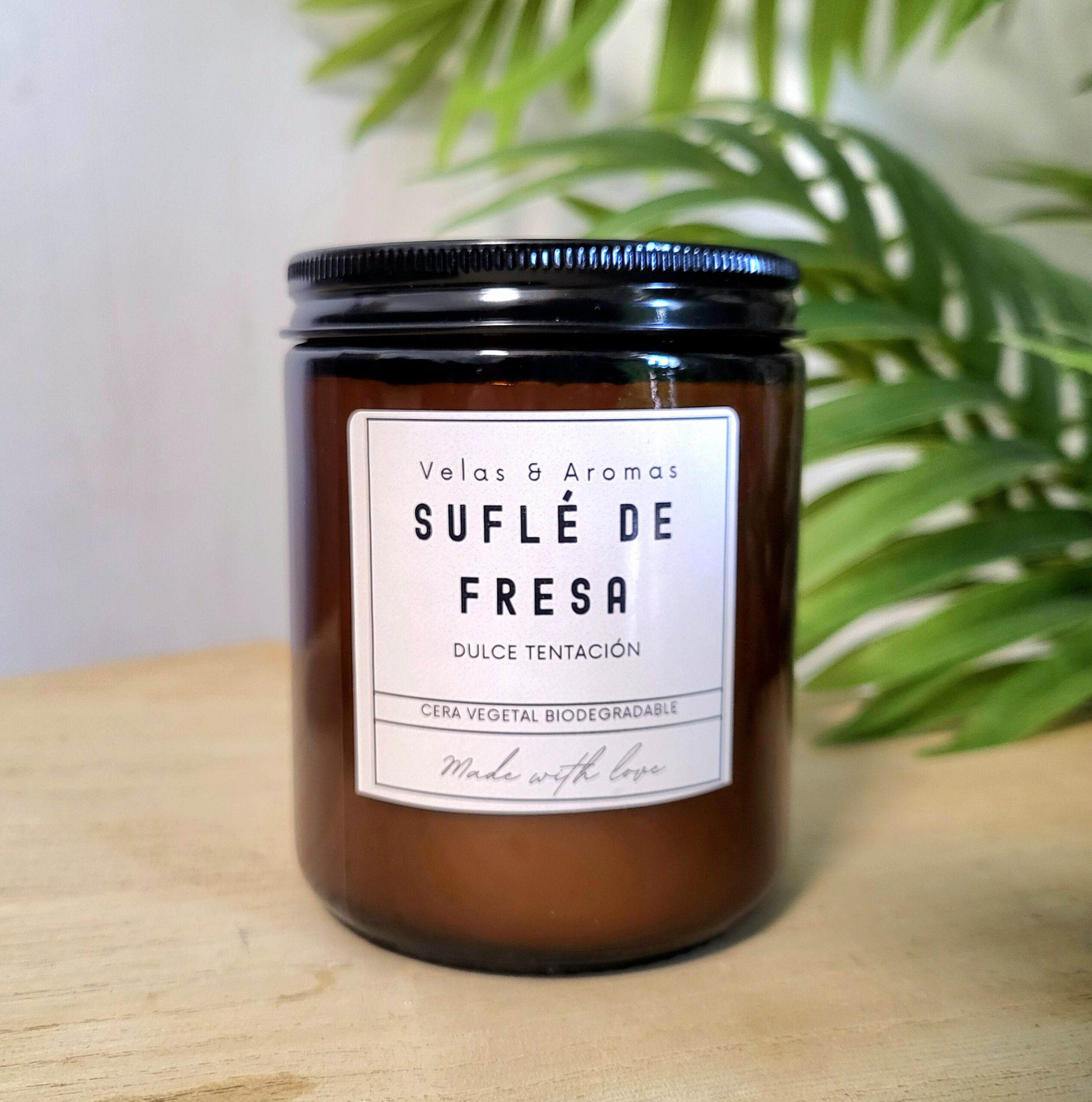 Vela Sufé de Fresa Vela Suflé de Fresa - Dulce Tentación - Imagen 1