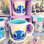 Taza cerámica Stitch + caja lila - Imagen 3