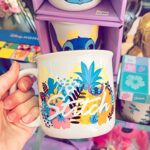 Taza cerámica Stitch + caja lila - Imagen 2
