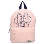 Mochila de pana rosa Minnie