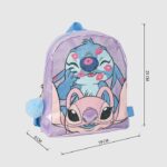 Mochila casual iridiscente Stitch fantasía (23cm) - Imagen 4