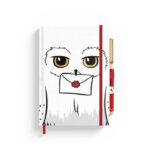 Cuaderno premium con bolígrafo Harry Potter - Hedwig