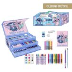 Set de Dibujo y Colores Stitch & Angel –52 Piezas
