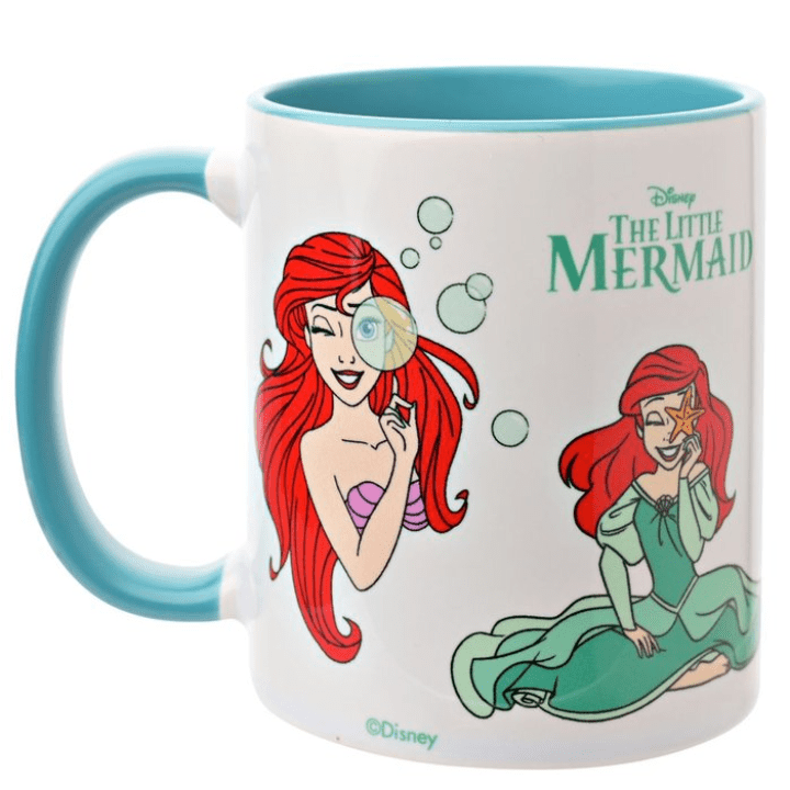 Taza original disney con Ariel de la película la sirenita Taza Disney Ariel – 325ml - Imagen 1