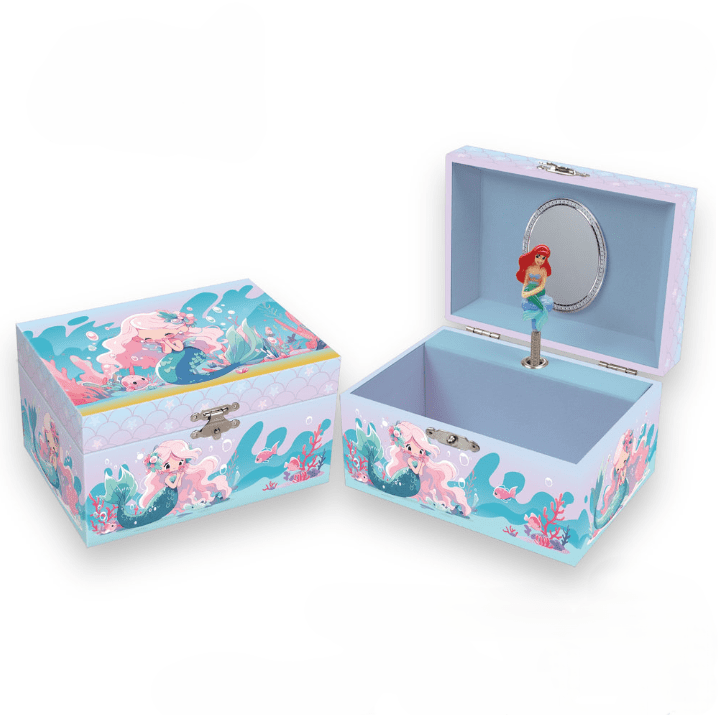 caja musical la sirenita Joyero musical de sirenita en el océano - Imagen 1