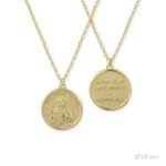 Medalla de San Judas Tadeo en Plata de Ley – 18 mm - Imagen 2