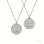 Medalla de San Judas Tadeo en Plata de Ley – 18 mm