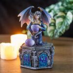 Caja de Resina Anne Stokes – Hermanos (Dragon Friendship)