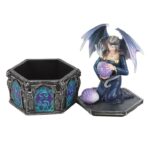 Caja de Resina Anne Stokes – Hermanos (Dragon Friendship) - Imagen 4