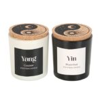 Set de 2 velas Yin & Yang – Coco y Oud Negro - Imagen 2