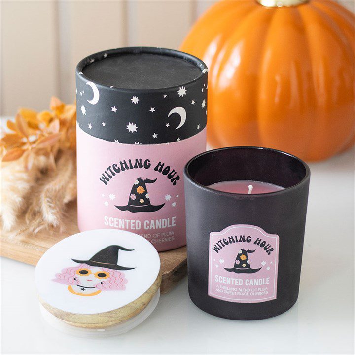 vela de ciruela y cereza negra de la hora de las brujas Vela aromática La Hora de la Brujas – Ciruela y cereza negra - Imagen 1