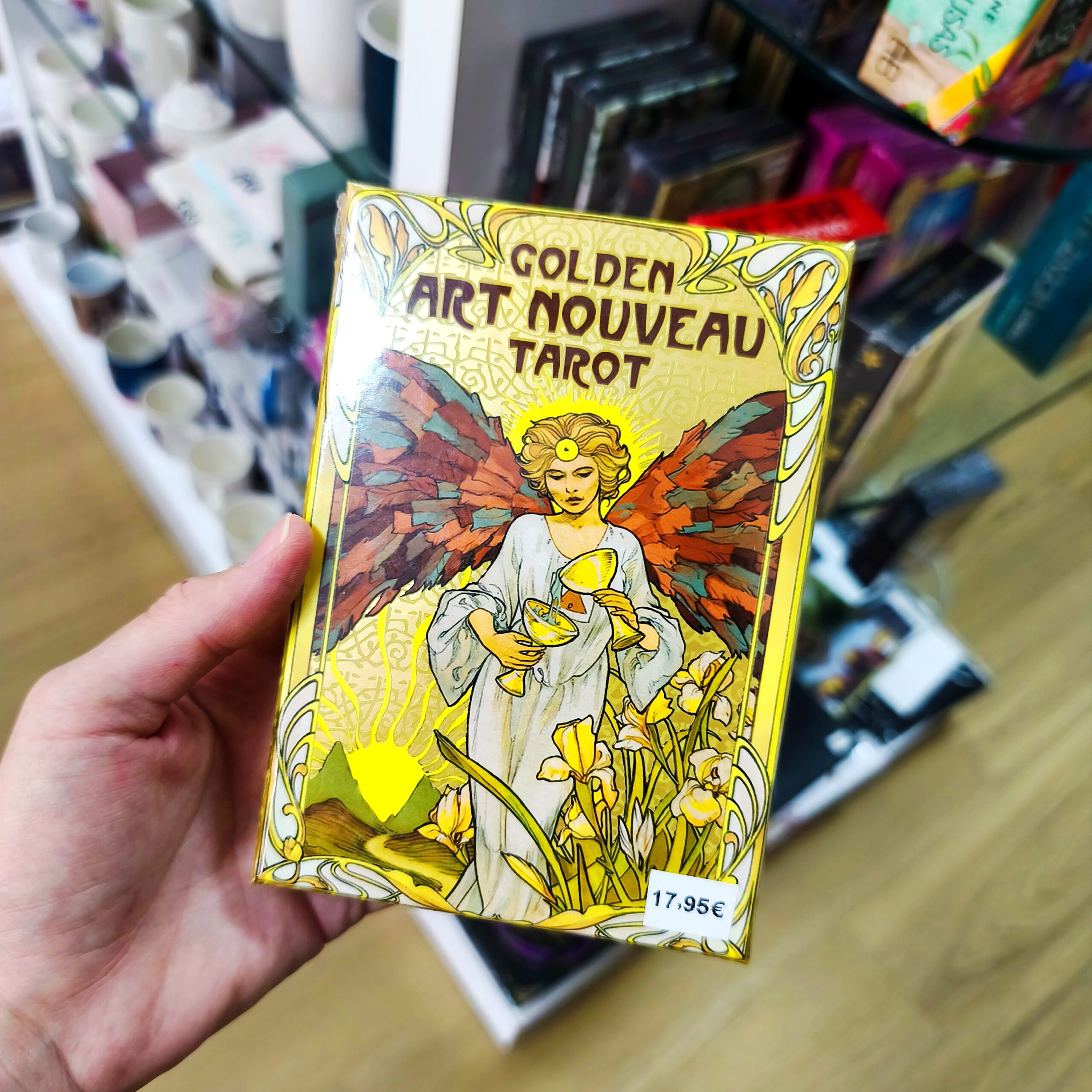 IMG_20251015_153517 Tarot Golden Art Nouveau – Arcanos Mayores - Imagen 1