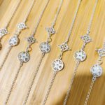 Pulsera Plata de Ley Doble Amuleto – Tetragramatón y Nudo de Bruja