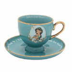 Juego de Taza y Platillo Disney Jasmín – “Follow Your Heart” (Sigue a tu corazón)