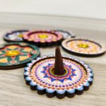 Incensario Mandala para Conos de Incienso - Imagen 2