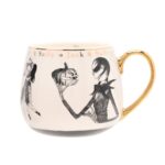 Taza Oficial Disney – Jack & Sally (Pesadilla Antes de Navidad) 🖤 - Imagen 2