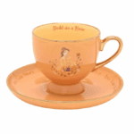 Taza con platillo Bella “Bold as a Rose” – Disney Princesas con caja regalo