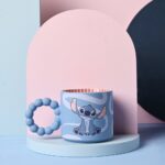 Taza Stitch y Ángel de Cerámica con Asa de Bolitas - Elegir - Imagen 2