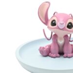 Joyero Ángel bandeja para joyas celeste | Organizador decorativo 10 cm - Imagen 4