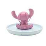 Joyero Ángel bandeja para joyas celeste | Organizador decorativo 10 cm - Imagen 5