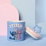 Tarro cerámica Stitch y Ángel azul 17 cm | Disney - Imagen 2