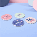 Juego de 4 posavasos de cerámica Stitch Disney 10 cm - Imagen 4