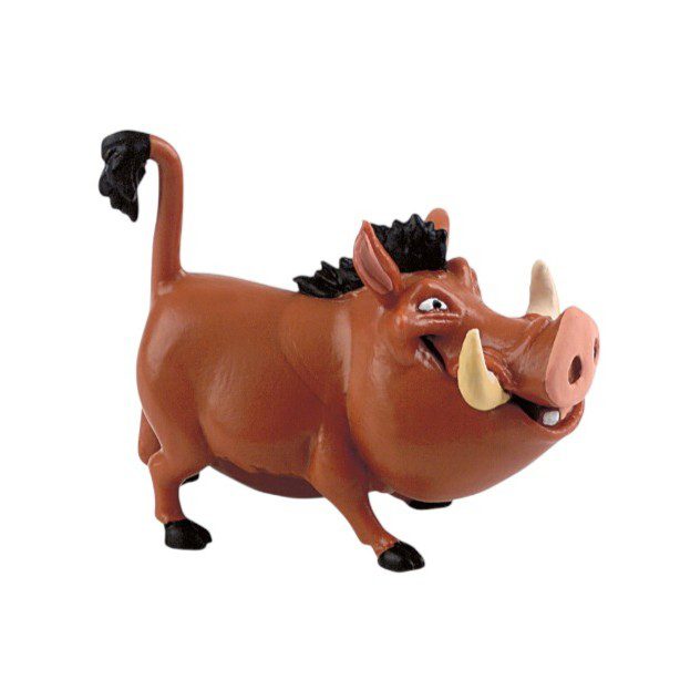Figura Pumba El Rey León 6 cm Figura Pumba El Rey León 6 cm - Imagen 1