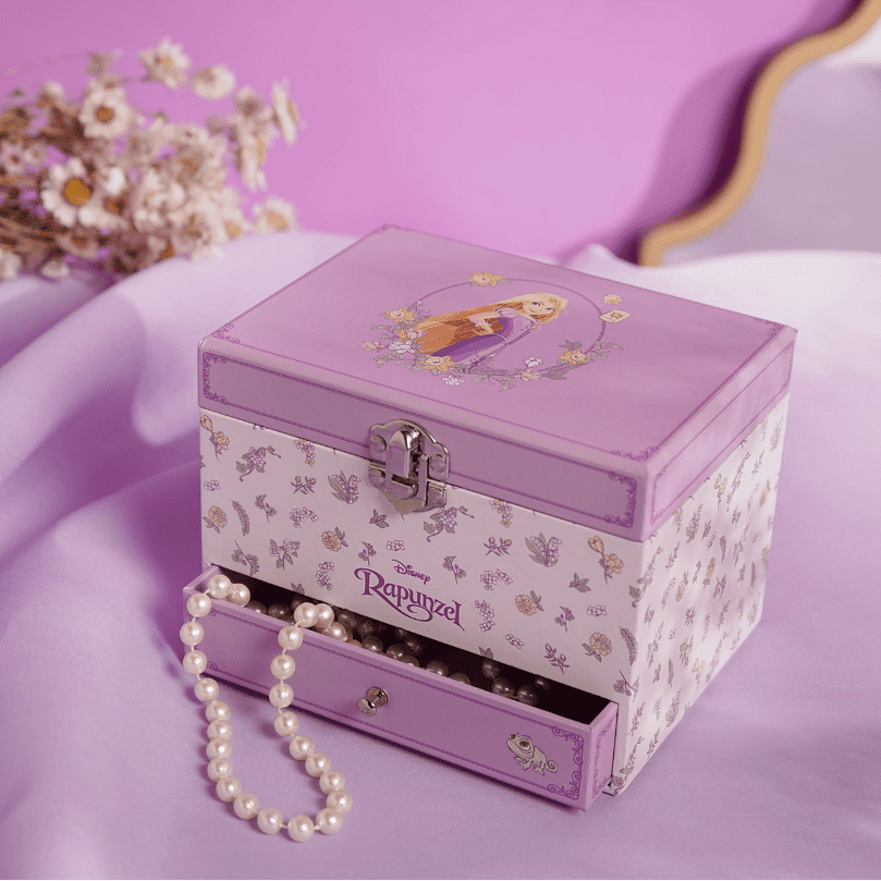 Joyero musical Disney Princess Rapunzel | Torre giratoria Joyero musical Disney Princess Rapunzel | Torre giratoria - Imagen 1