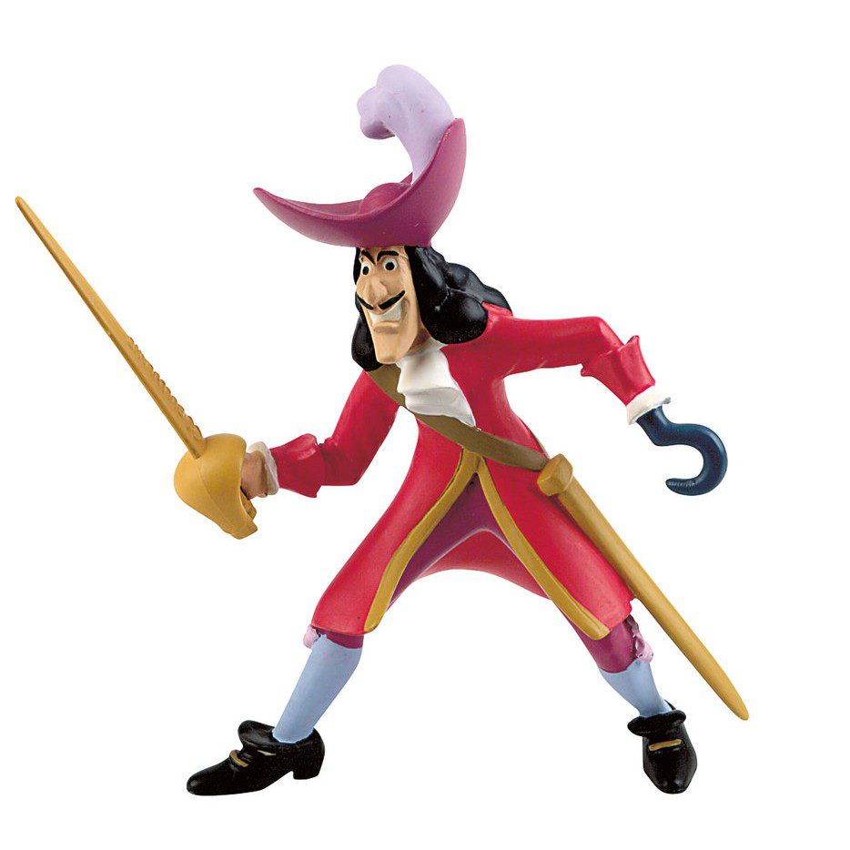 Figura Capitán Garfio Peter Pan 10 cm Figura Capitán Garfio Peter Pan 10 cm - Imagen 1