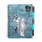 Cuaderno B5 Jack y Sally Disney – 100 Hojas con Separadores
