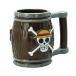 Taza One Piece barril 3D 350 ml | Taza cerámica Luffy original - Imagen 2
