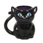 Taza Gatito Negro de Cerámica | Taza Kawaii para Café, Té e Infusiones - Imagen 2